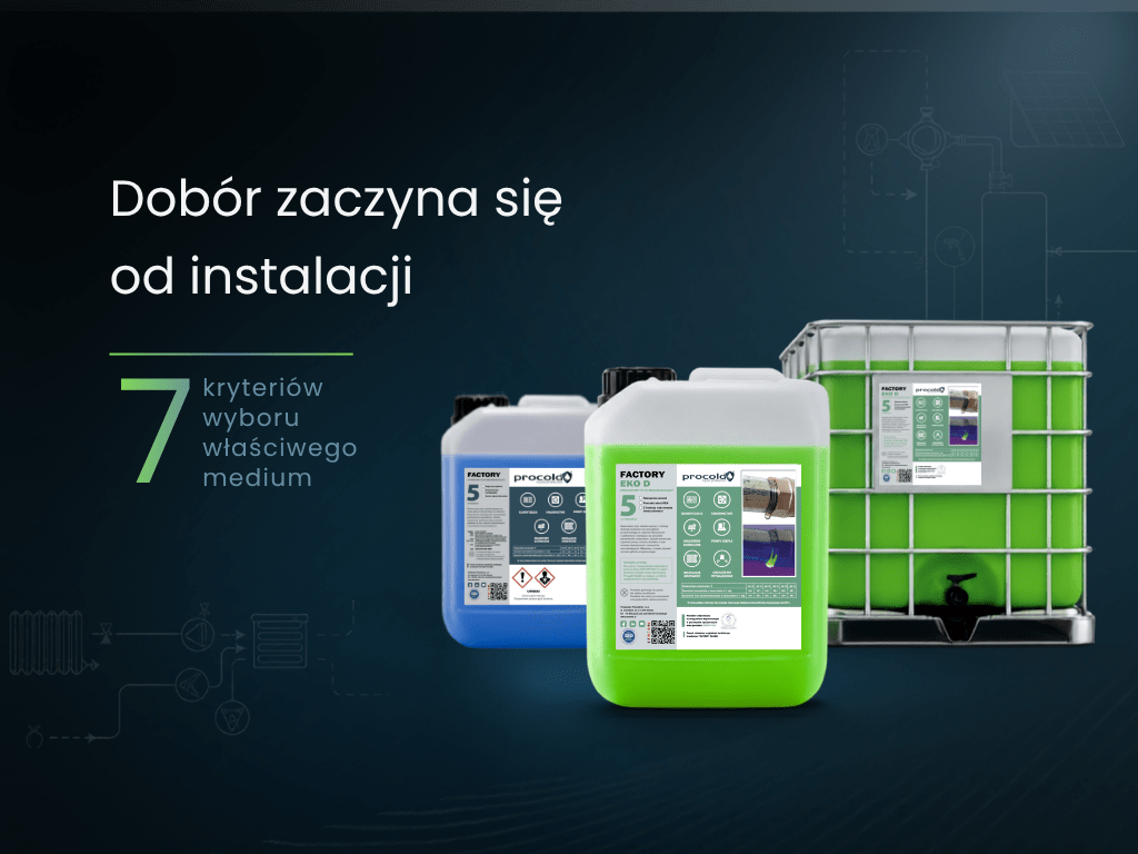 Jak dobrać medium robocze do instalacji HVAC? 7 kryteriów właściwego wyboru