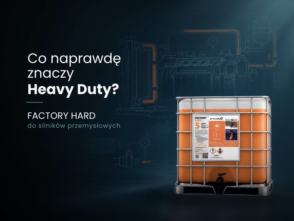 Płyn Heavy Duty do silników przemysłowych – co to naprawdę znaczy?