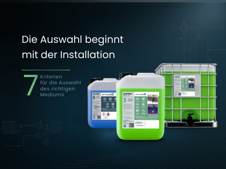 Wie wählt man das richtige Wärmeträgermedium für eine HVAC-Anlage? 7 entscheidende Kriterien