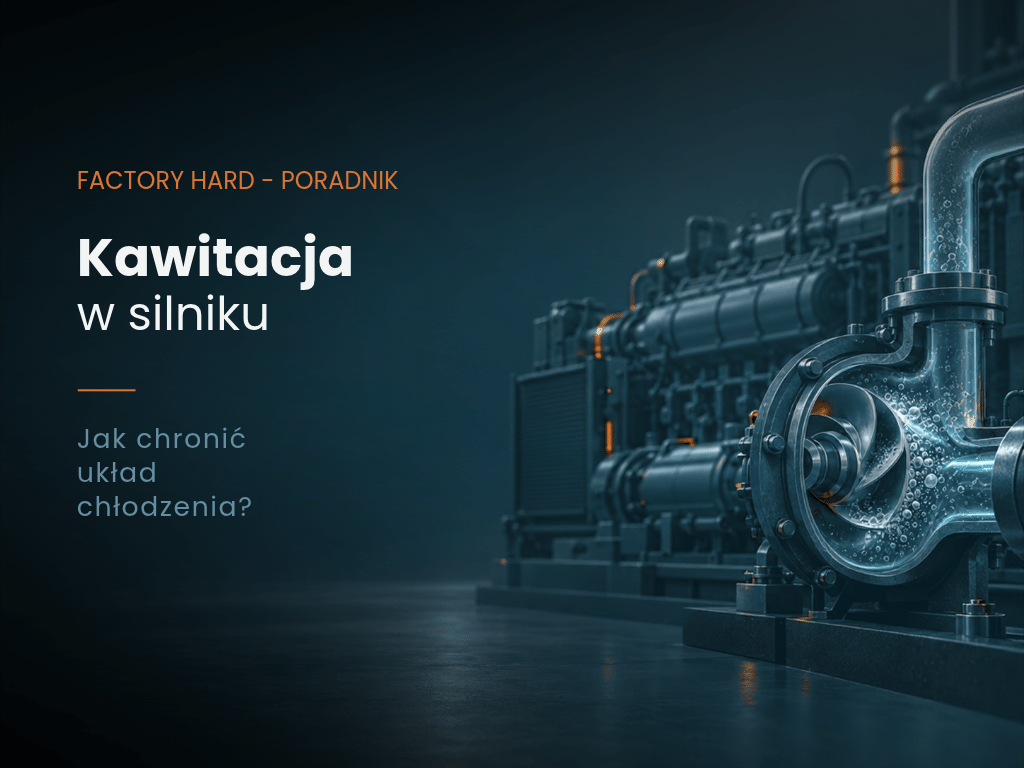Kawitacja w układzie chłodzenia silnika przemysłowego – jak powstaje i jak ograniczać ryzyko?