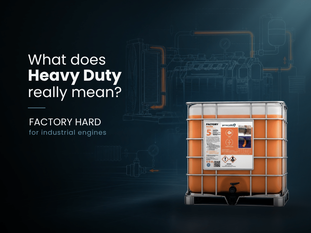 Heavy Duty Coolant for Industrial Engines – What Does It Really Mean?