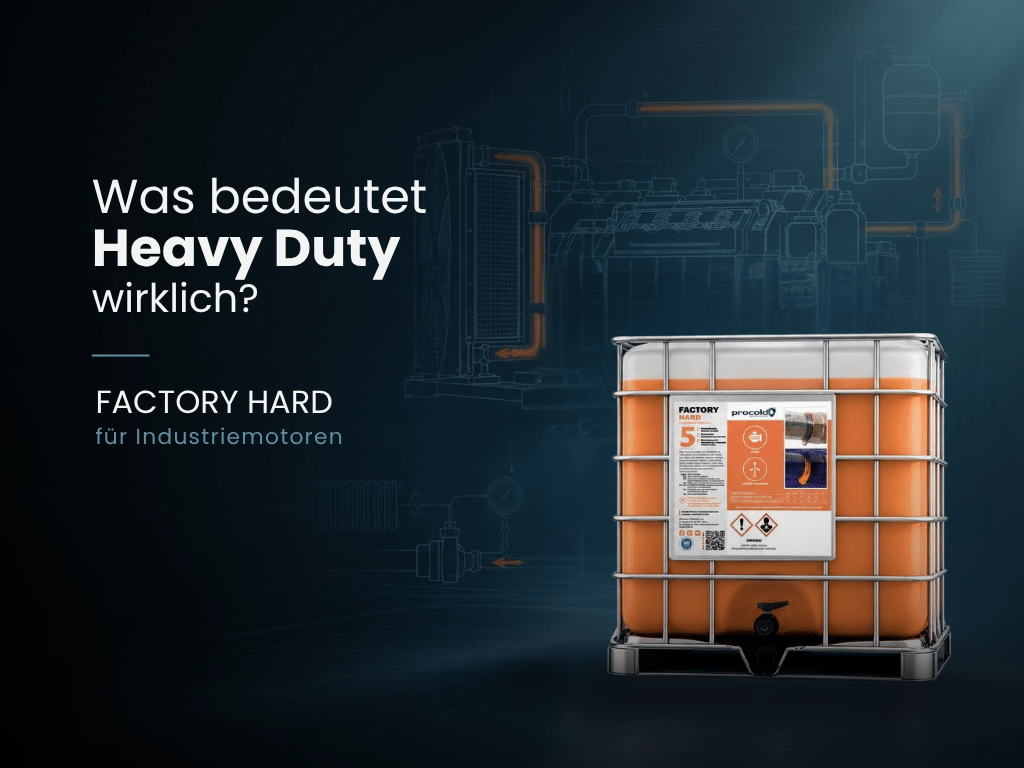Heavy-Duty-Kühlflüssigkeit für Industriemotoren – was bedeutet das wirklich?