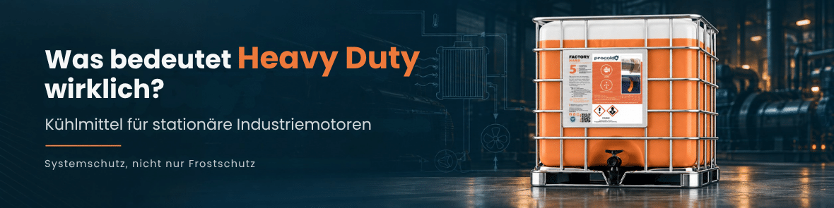 Heavy-Duty-Kühlflüssigkeit für Industriemotoren – was bedeutet das wirklich?